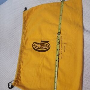 Goyard Yellow Drawstring Dust Bag